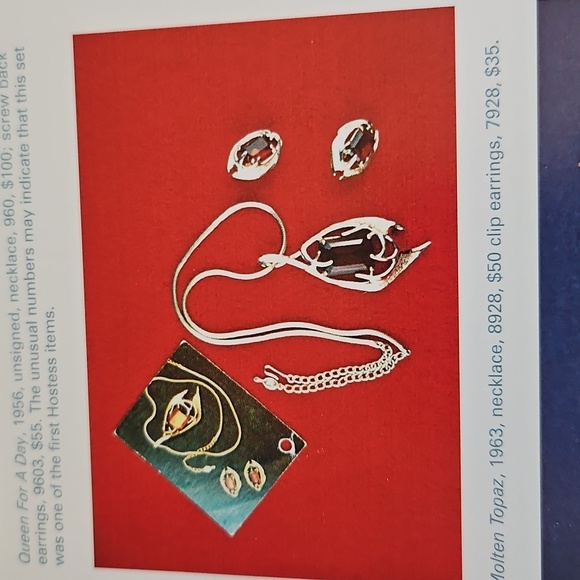 VTG SARAH COVENTRY 1963 Witchy Crystal Molten Topaz Pendant Rope Necklace - Picture 6 of 6